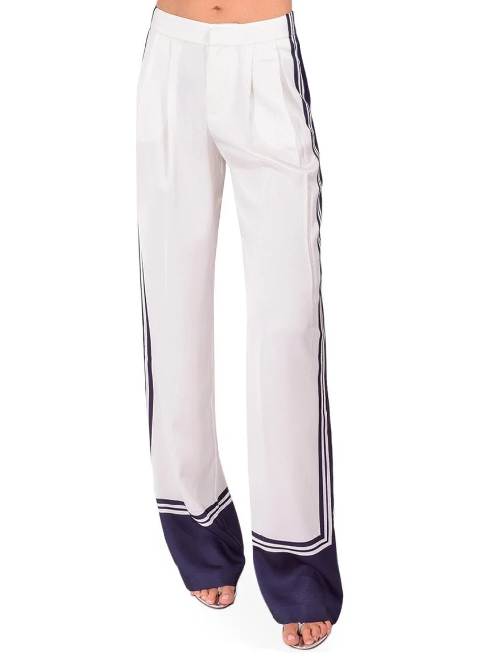 NWT $328 SER.O.YA Marlowe Satin Pant Size Small ~ ANTHROPOLOGIE